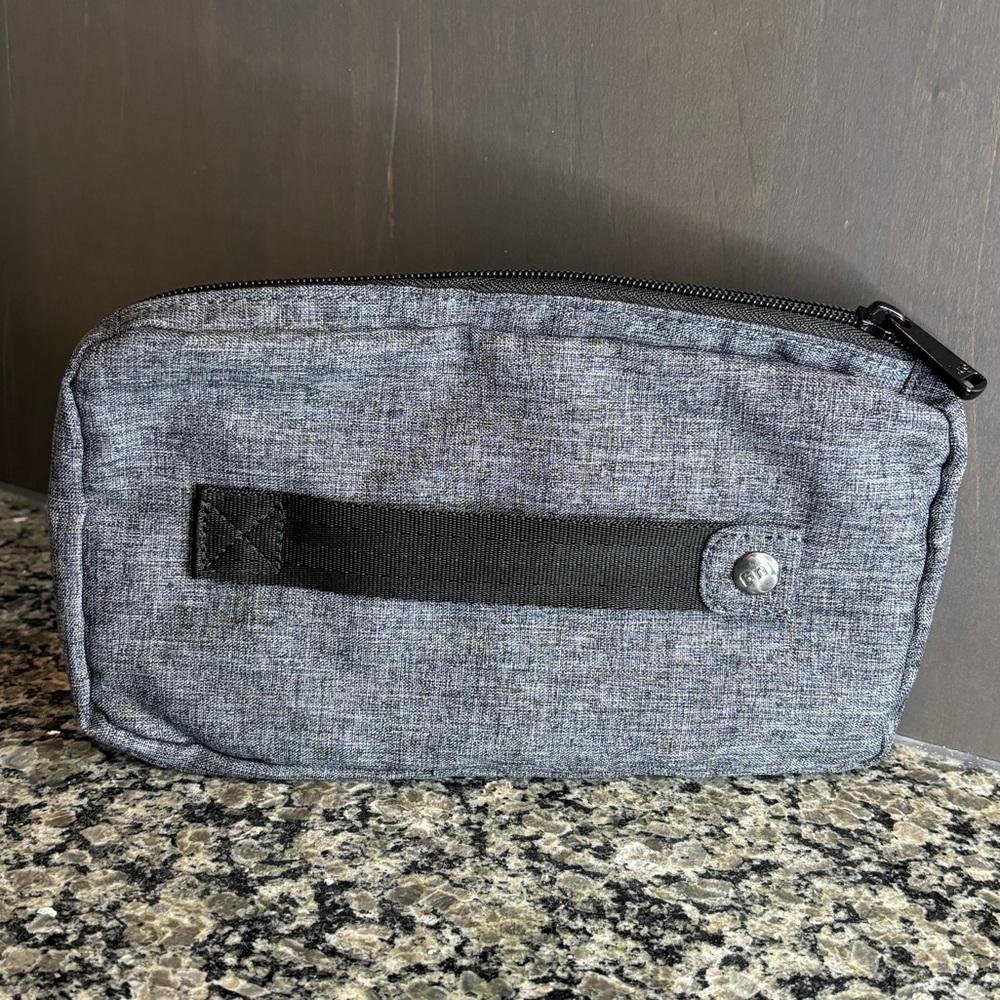 Lug Heather Gray Travel Storage Zipper Pouch
